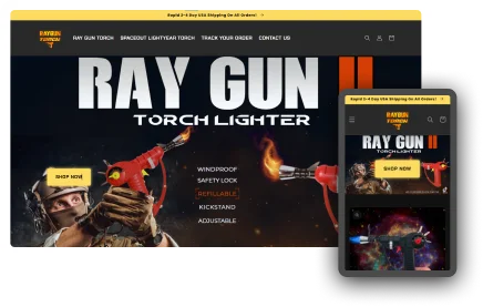 Ray Gun Torch